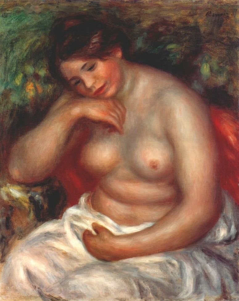 Pierre Auguste Renoir Sleeping woman Descriptif de l œuvre Artchive