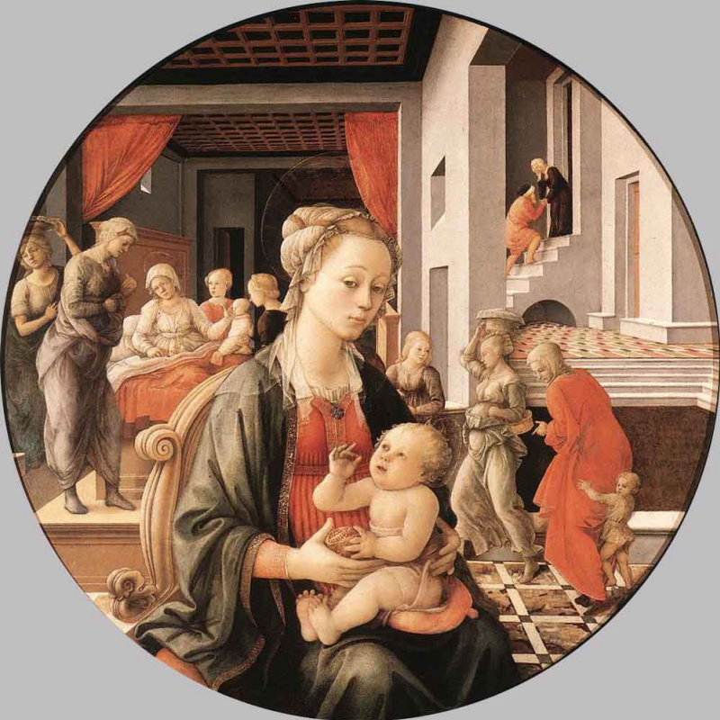 Fra Filippo Lippi La Virgen Y El Ni O Descripci N De La Obra Arthive