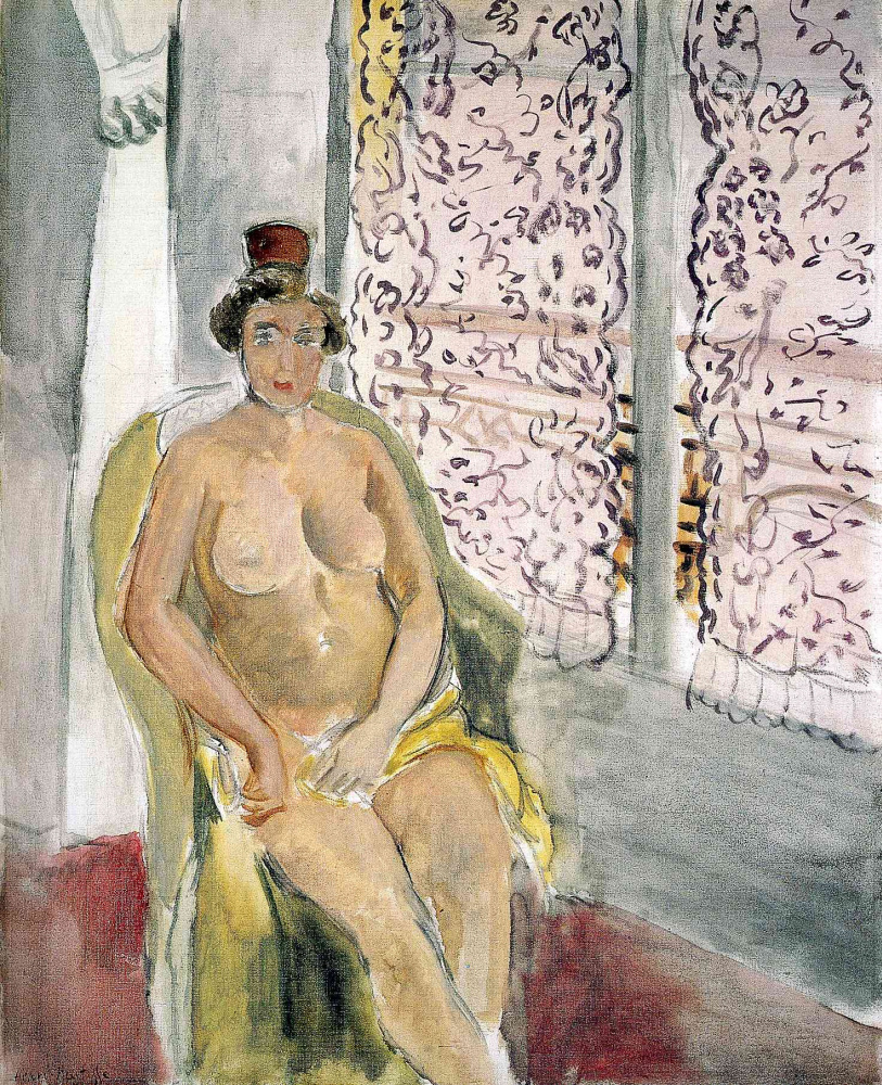 Henri Matisse Nude In An Armchair Cm Descripci N De La