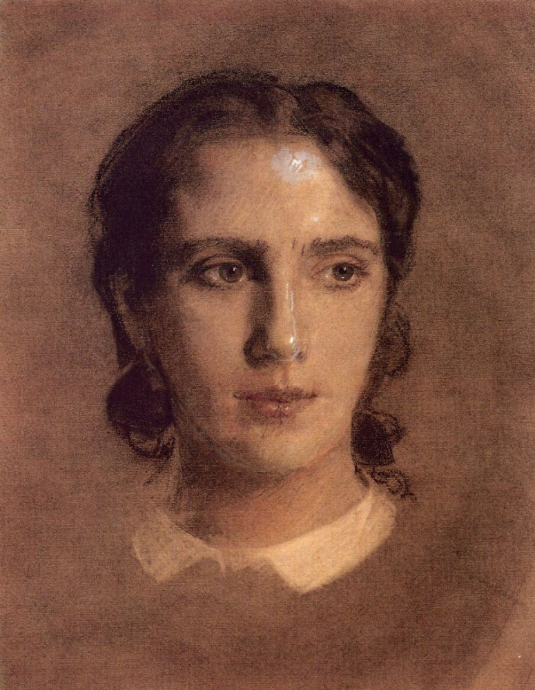 Ivan Nikolayevich Kramskoy Portrait Of Sofia Nikolaevna Kramskoy 1863