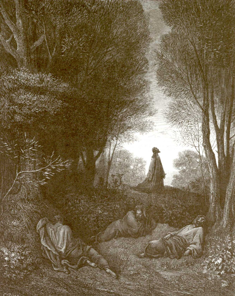 Paul Gustave Dore Illustration To The Bible In The Garden Of