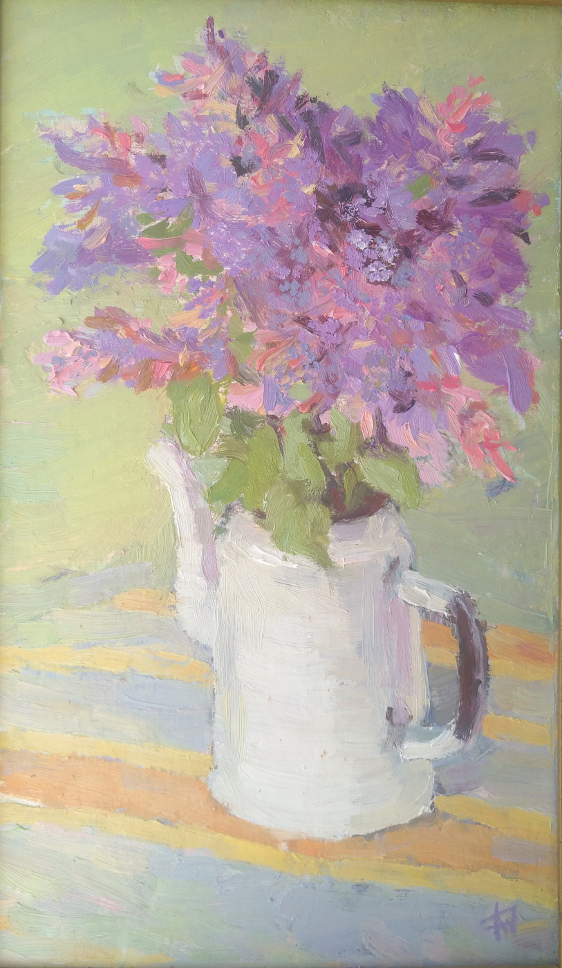 Anna Valerievna Dolganova Nature Morte Avec Lilas 24 05 2019 3050