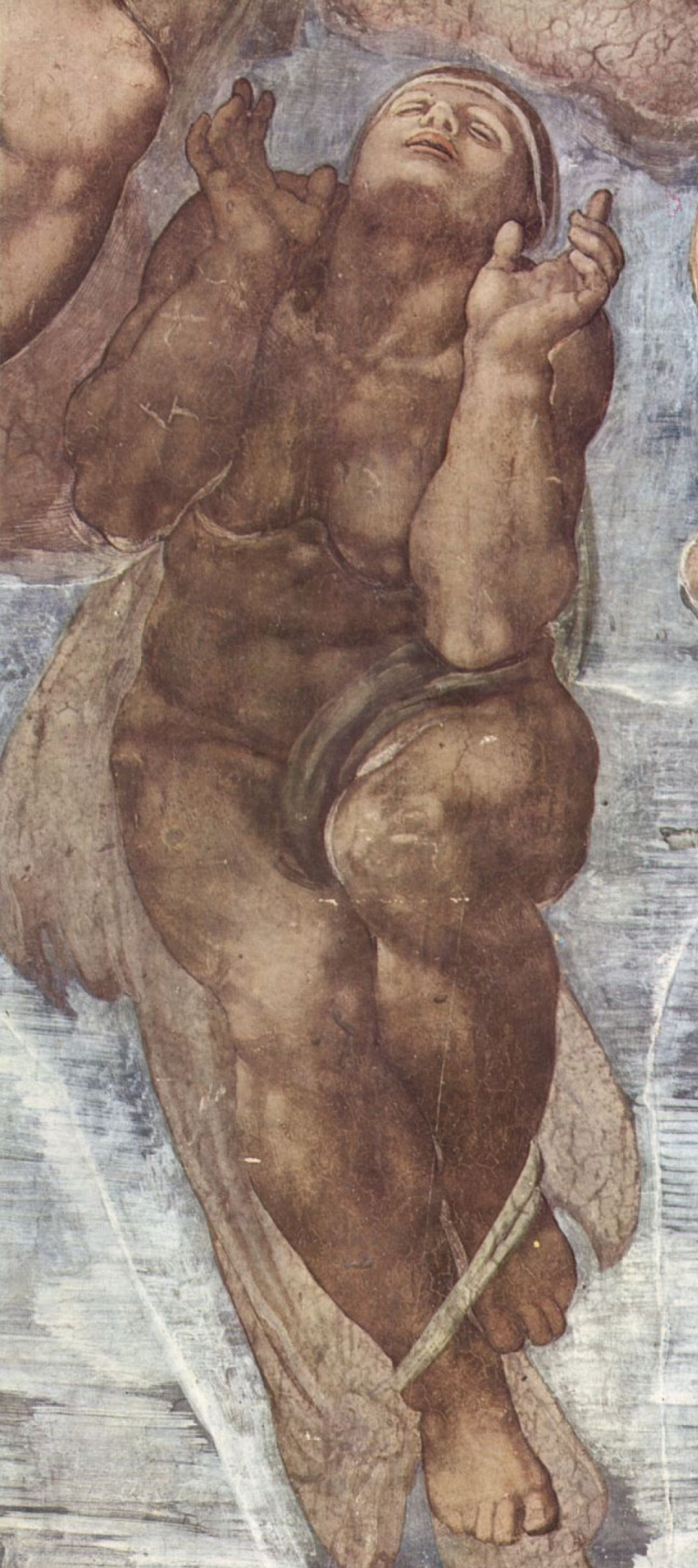 Michelangelo Buonarroti El Juicio Final Un Detalle Los Rebeldes Del