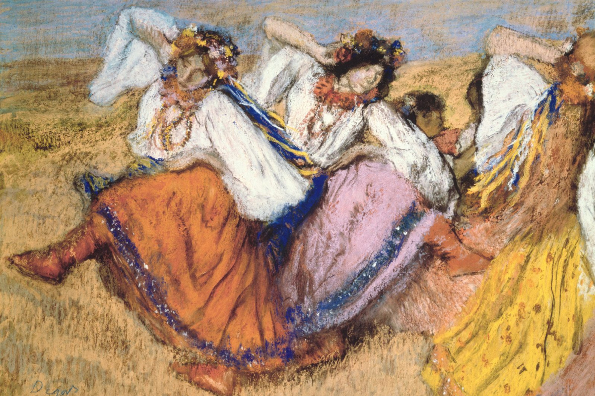 Degas Ukrainian Dancers