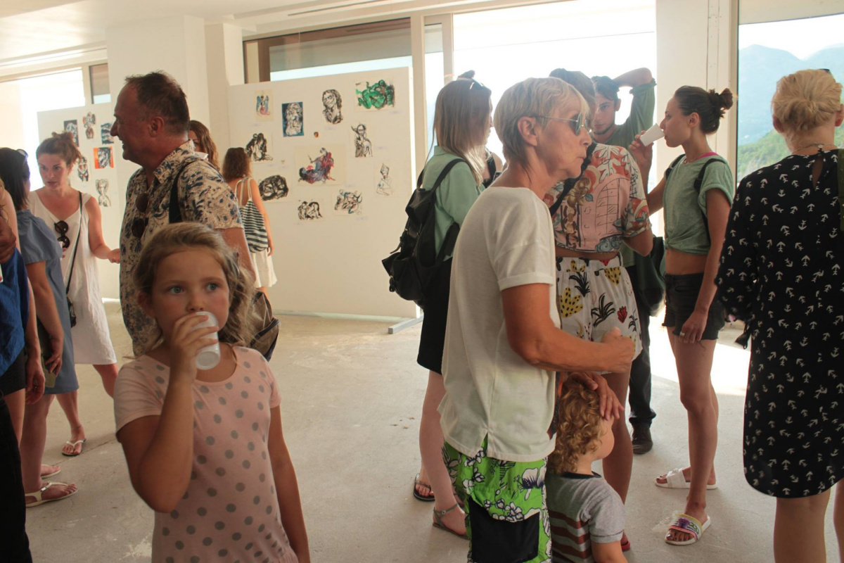 At the "A Bad Land but a Heroic one" exhibition by Roham Fayazi, Dukley European Art Community. At the "A Bad Land but a Heroic one" exhibition by Roham Fayazi, Dukley European Art Community.