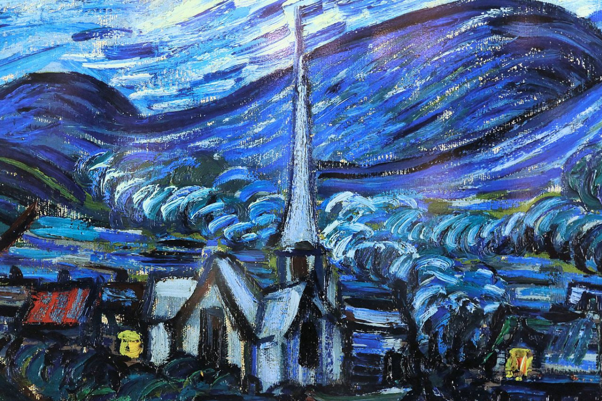 The search of Vincent. Van Gogh's style and technique