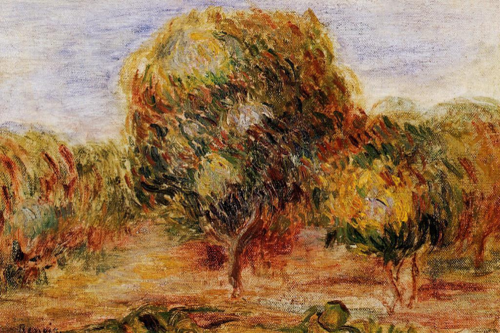 Pierre-Auguste Renoir. Landscape in Cana