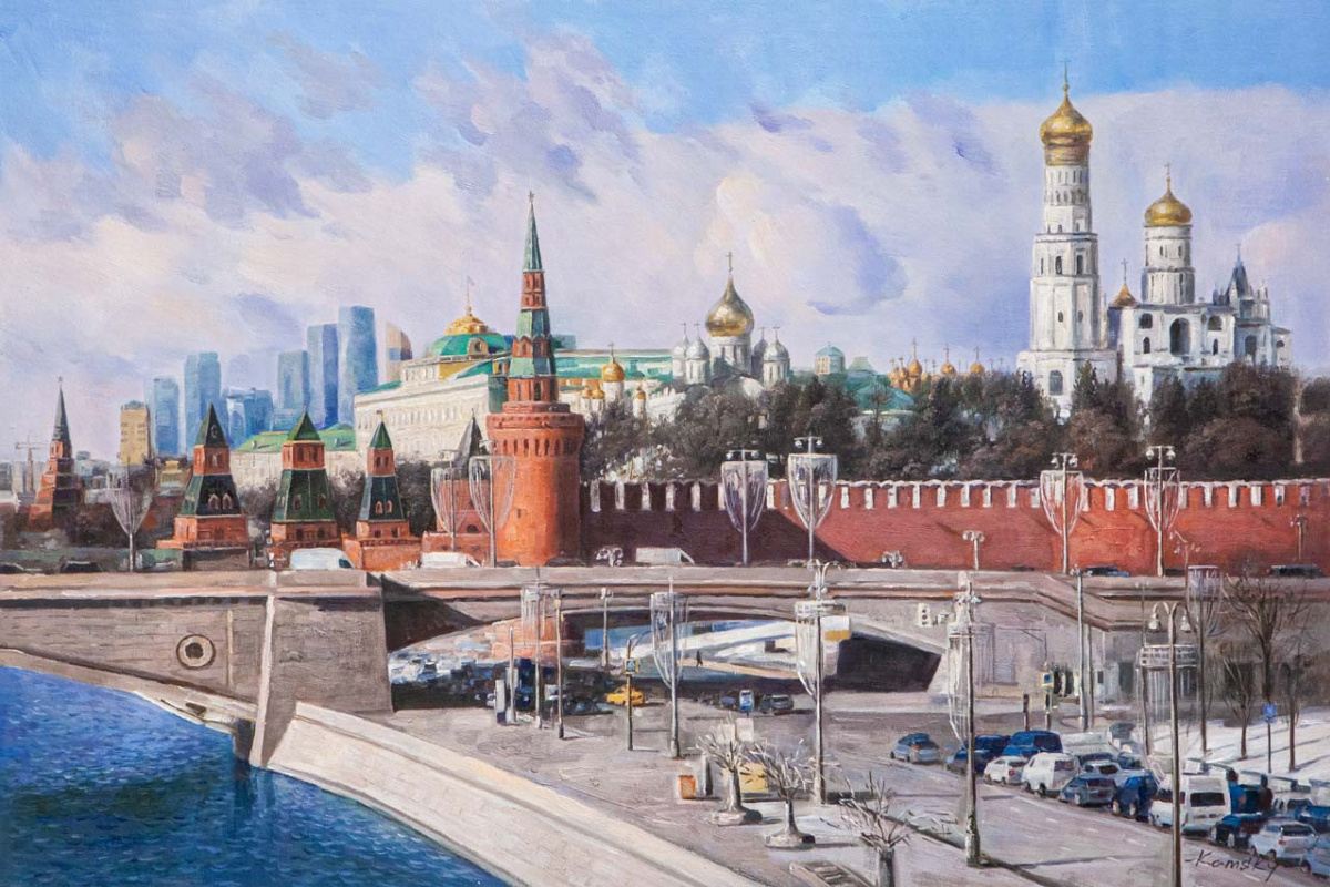Savely Kamsky. Moscow Kremlin. Times and epochs