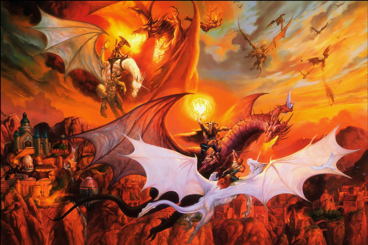 Jeff Easley. Fantastic plot 30