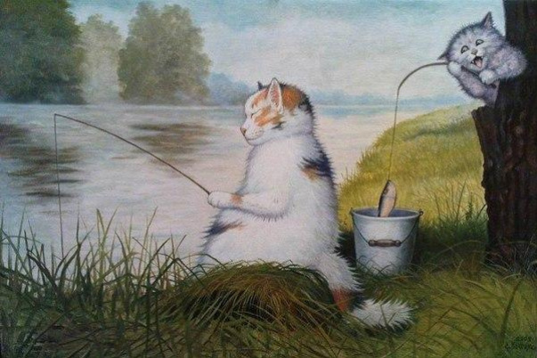Stepan Vladimirovich Kashirin. Fishing