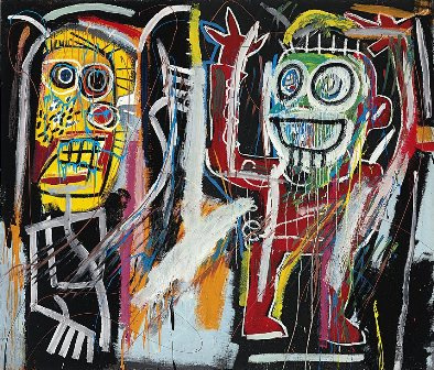 1. Jean-Michel Basquiat, $US 48.8 Mio, artwork The Foggy Heads.
.Jean-Michel Basquiat became famous 1. Jean-Michel Basquiat, $US 48.8 Mio, artwork The Foggy Heads.
.Jean-Michel Basquiat became famous