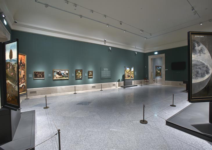Общий вид обновлённого зала Иеронима Босха в Музее Прадо. Фото: museodelprado. es Общий вид обновлённого зала Иеронима Босха в Музее Прадо. Фото: museodelprado. es