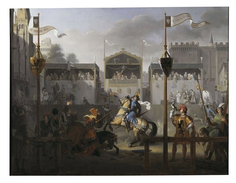 Воевать и любить по-королевски: история в картинах на выставках в Лионе