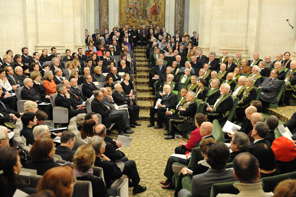 A meeting at the Academy