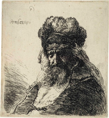 Рембрандт Харменс ван Рейн. «Старик с бородой в меховой шляпе», ок. 1635 г. Офорт. Его цена на аукци Рембрандт Харменс ван Рейн. «Старик с бородой в меховой шляпе», ок. 1635 г. Офорт. Его цена на аукци
