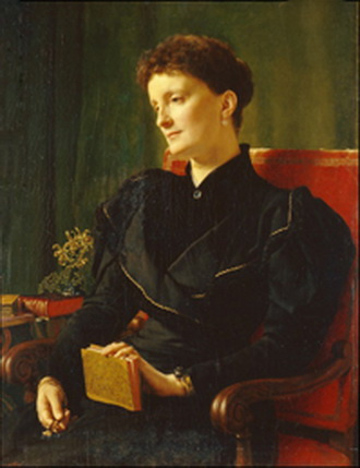 Фердинанд фон Гарахх. «Портрет графини Хелены фон Гаррах», 1895 год, дерево, масло. Фердинанд фон Гарахх. «Портрет графини Хелены фон Гаррах», 1895 год, дерево, масло.
