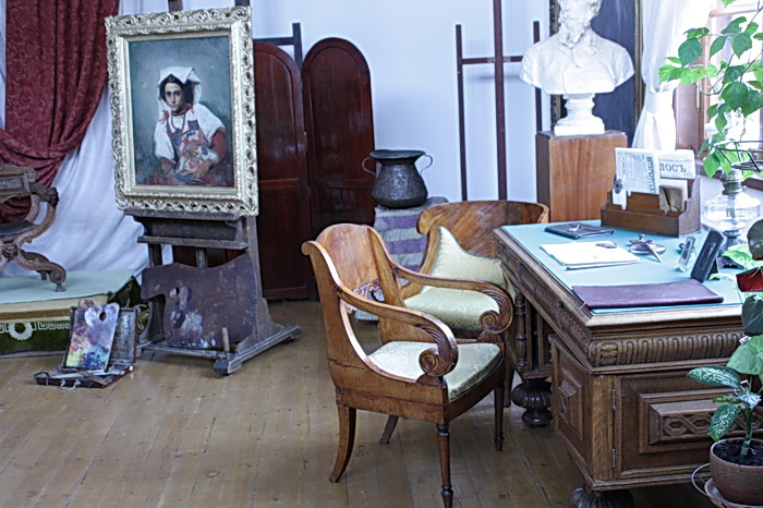 House-Museum of P. P. Chistyakov, Pushkino, St. Petersburg. The artist’s cottage, where he lived in 