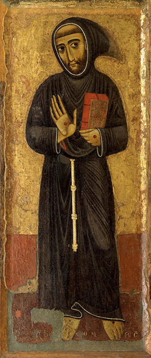 Маргаритоне дʼАреццо, «Святой Франциск». 1270−1280 Маргаритоне дʼАреццо, «Святой Франциск». 1270−1280