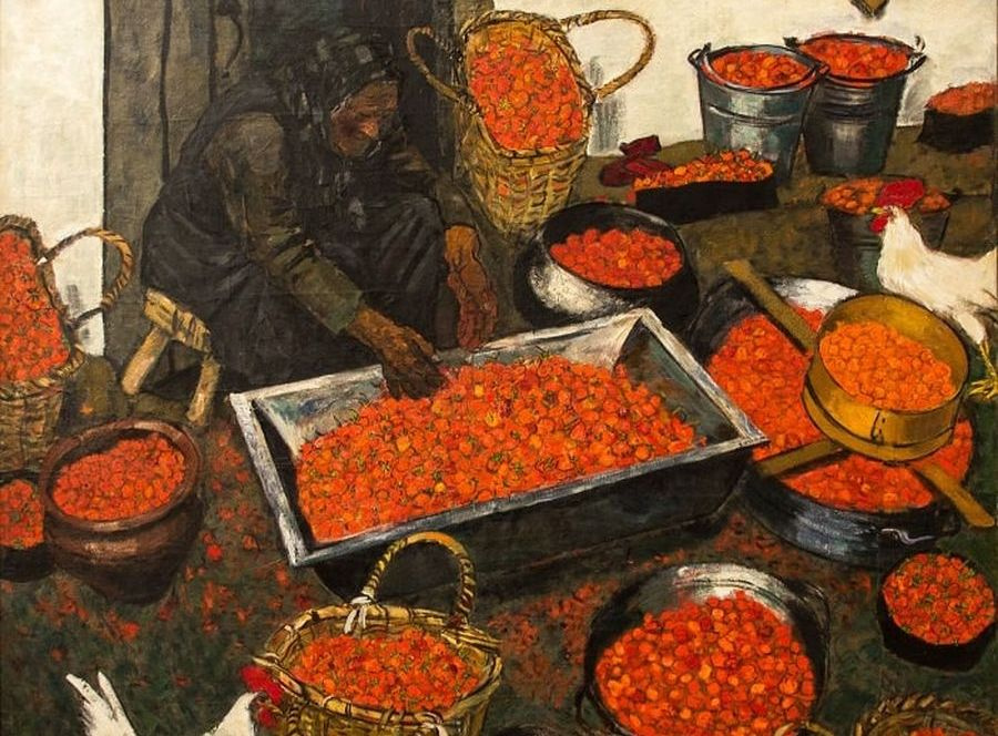 Краткий курс украинского языка в картинах. Часть III. Цветы, ягоды и другие растения