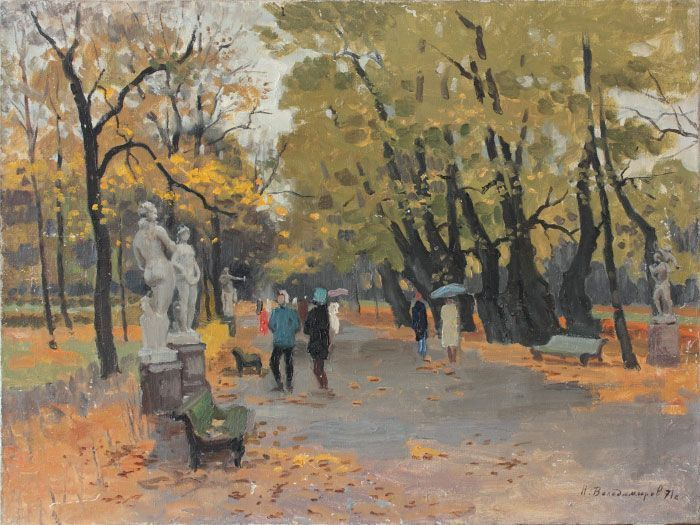 Н. Н. Володимиров. Летний сад. 1971 Н. Н. Володимиров. Летний сад. 1971