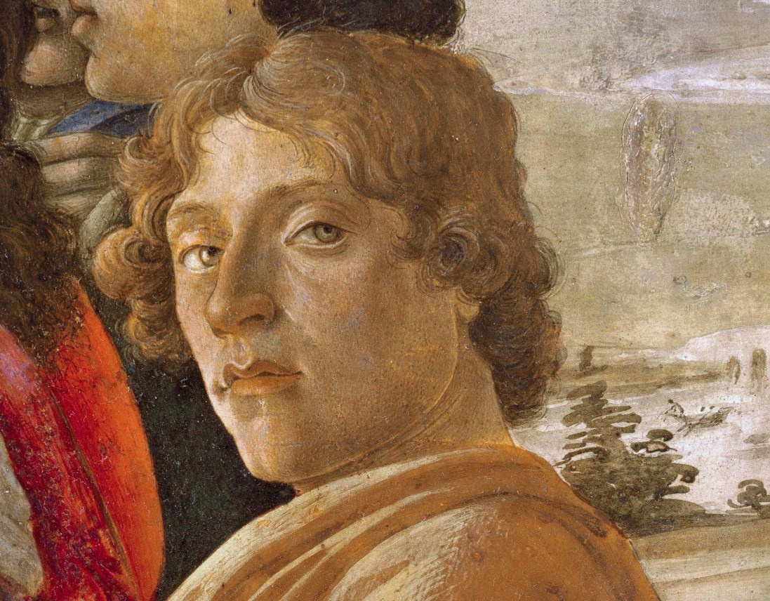 A portrait sketch of Sandro Botticelli: "Whimsical mind", dreamer and joker A portrait sketch of Sandro Botticelli: "Whimsical mind", dreamer and joker