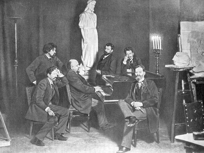 Вечер у Мамонтова. 1892. Репин, Суриков, Мамонтов, Коровин, Серов. Источник фото Вечер у Мамонтова. 1892. Репин, Суриков, Мамонтов, Коровин, Серов. Источник фото