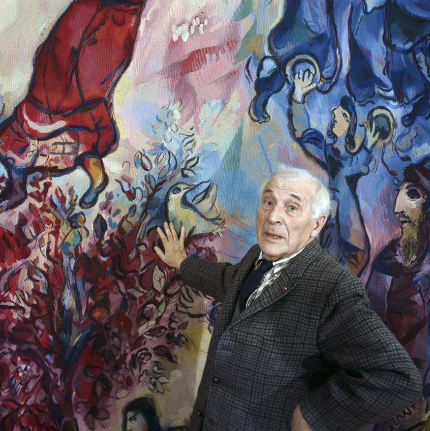 A portrait sketch. 7 stories from Marc Chagall's life: espionage, blush, and music