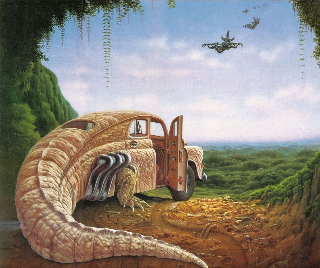 Jacek Yerka: “I don’t think I could paint a realistic picture”