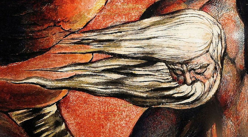 William Blake in pictures and quotations about artists, roses, foxes, eternity, and mercy