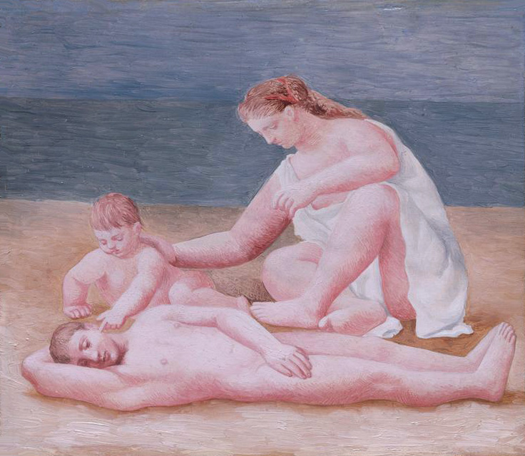 Пабло Пикассо. «Семья на море». 1922 Пабло Пикассо. «Семья на море». 1922