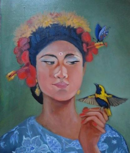 Алла Химич «Урок пения» (деталь).
Холст, масло. 2013 Алла Химич «Урок пения» (деталь).
Холст, масло. 2013