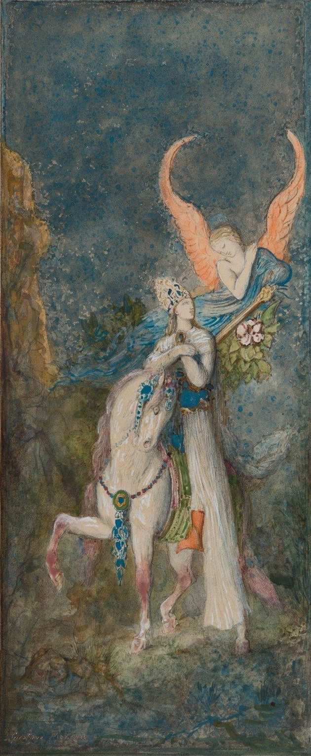 Замечательную работу Гюстава Моро (Gustave Moreau, Le poete persan", 1886) представила галерея Talab Замечательную работу Гюстава Моро (Gustave Moreau, Le poete persan", 1886) представила галерея Talab