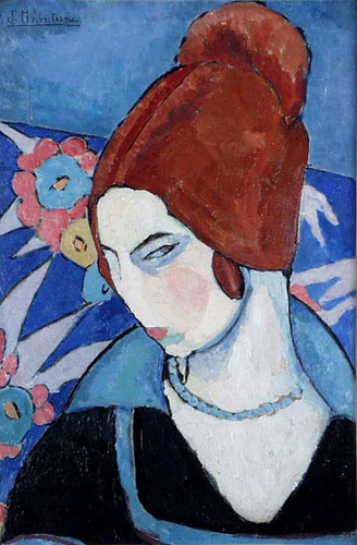 Jeanne Hébuterne. Self-portrait, 1916. Jeanne Hébuterne. Self-portrait, 1916.