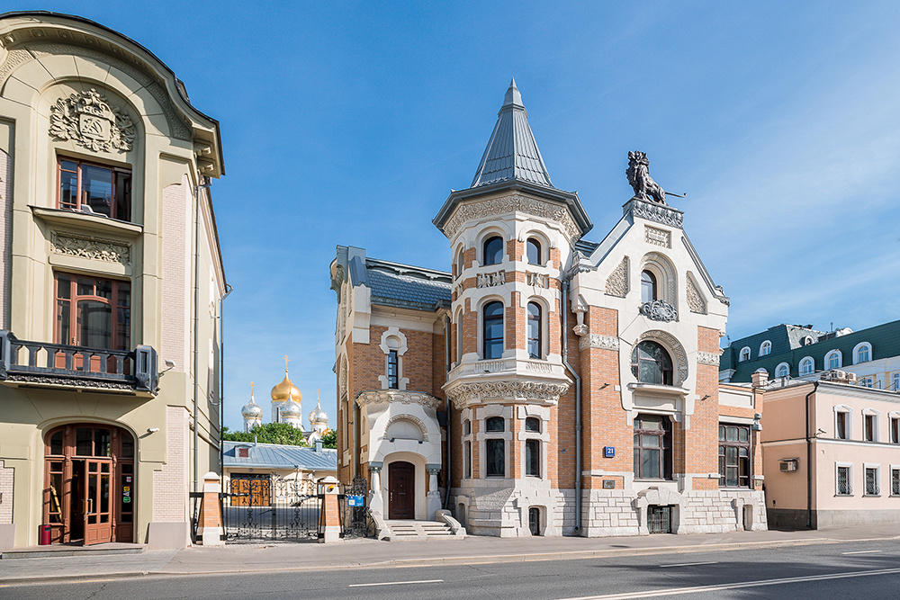 Kekusheva’s mansion on Ostrozhenka. Architect Lev Kekushev. 1900/1901—1903, Moscow. Initially, the s