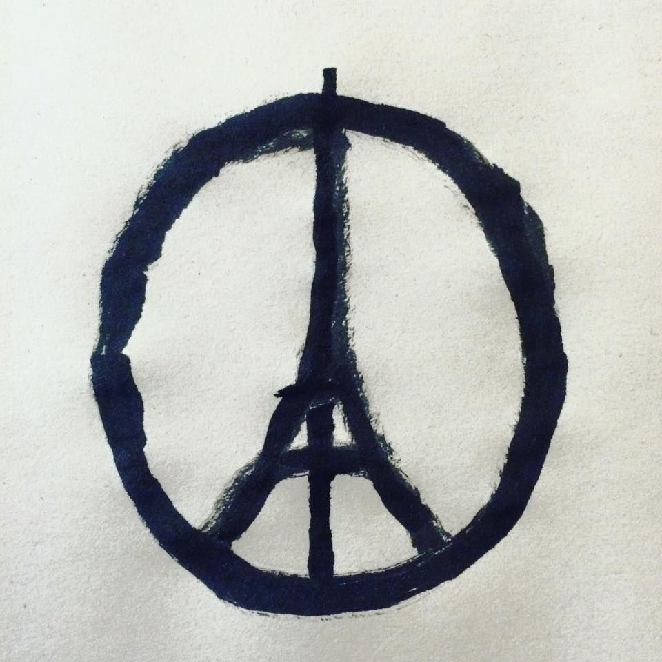 Иллюстратор Жан Жульен - мастер эмоций: кто нарисовал символ в поддержку Парижа