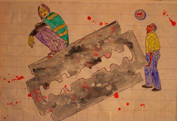 Роман Громов «Скользящий», 2013. Из серии «Постоянное чувство боли» Роман Громов «Скользящий», 2013. Из серии «Постоянное чувство боли»