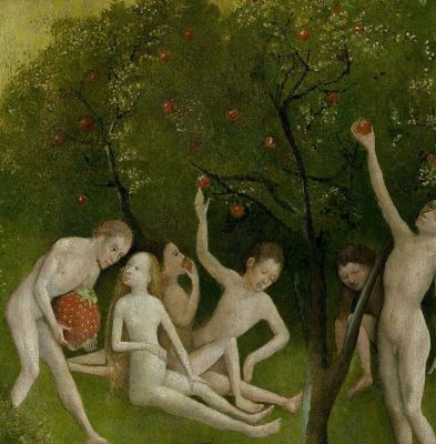 Who knows? Bosch knows. The Garden of Earthly Delights zoomed in