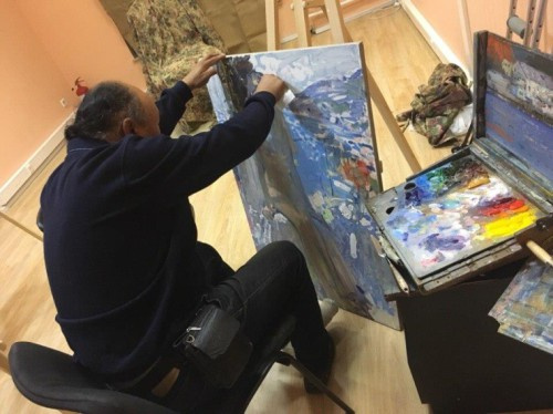 "Солнцеворот" Бато Дугаржапова: новые работы художника представлены на выставках