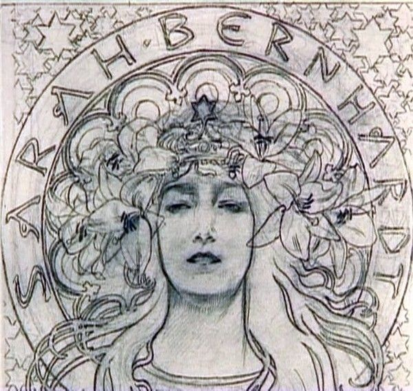 Photo models of Alphonse Mucha – in the photos and paintings ...