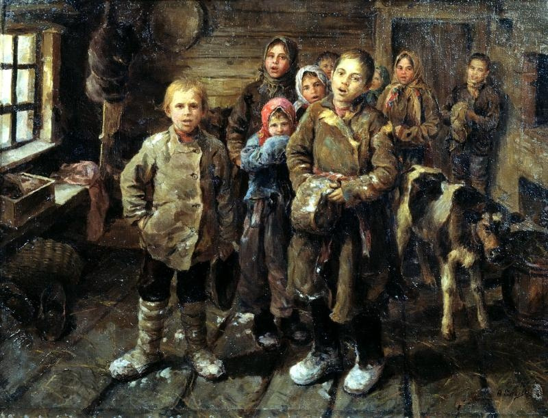 Картины известных художников для детей начальной школы