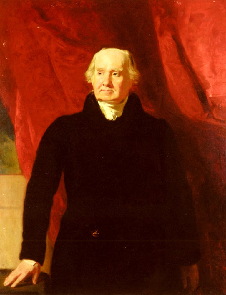 Andrew Geddes. Portrait of sir John