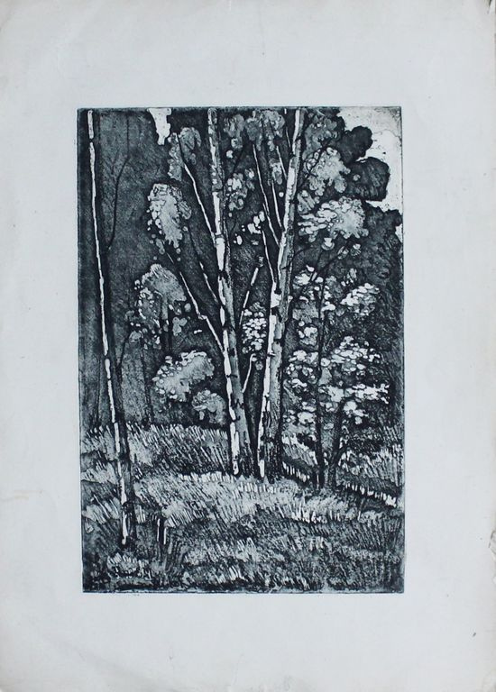 Reuben Filippovich Tupikin. Birches