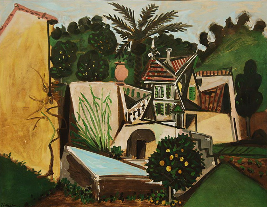 Villa in Vallauris, 1951, 116×89 cm by Pablo Picasso: History, Analysis ...