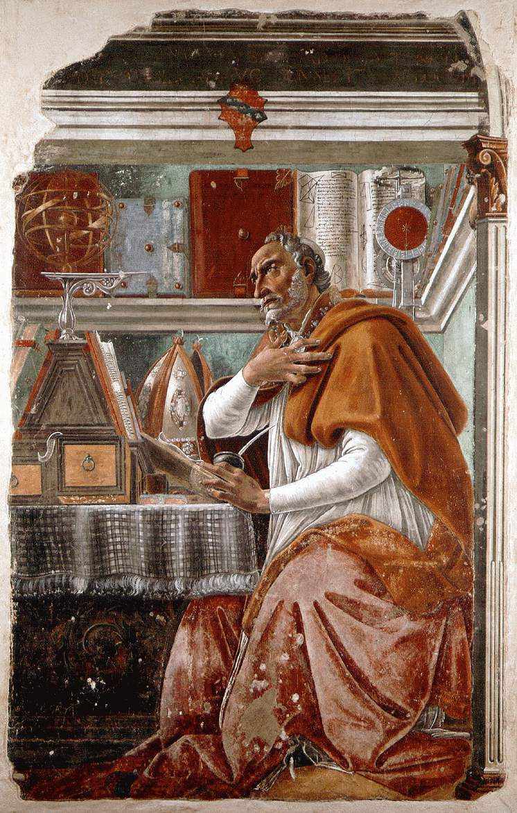 Sandro Botticelli. Augustine