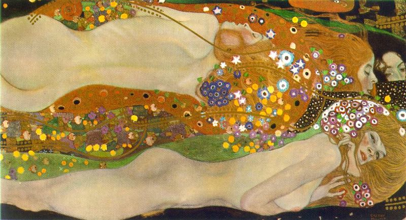 Gustav Klimt. Water serpents II