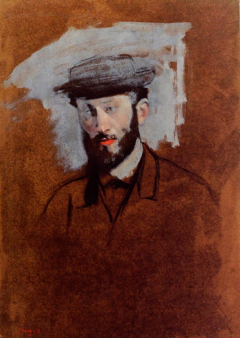 Edgar Degas. Portrait Of Eugene Manet