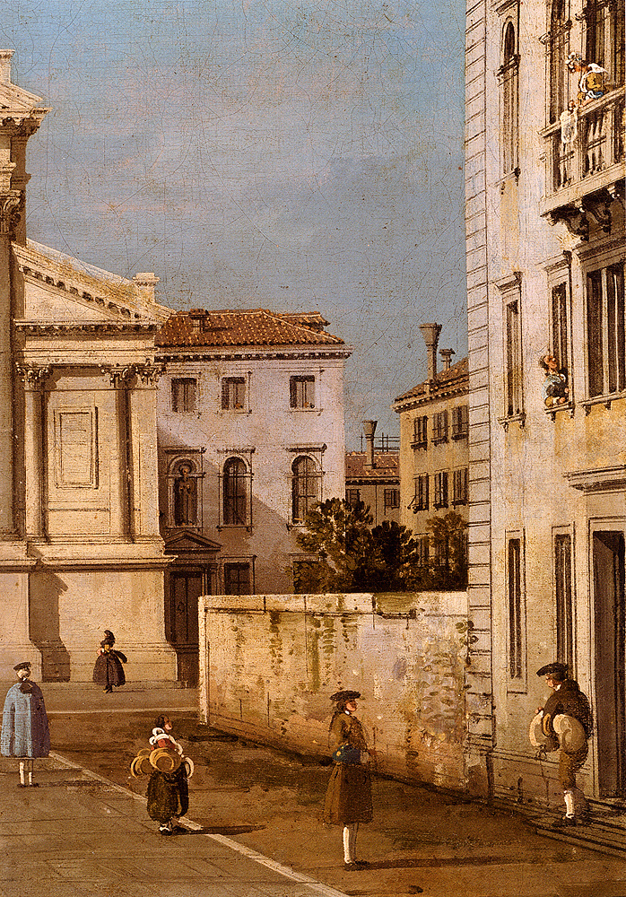 Giovanni Antonio Canal (Canaletto). San Francesco della Vigna