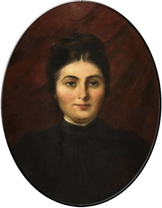 Ivan Aivazovsky. Portrait Of Anna Nikitichna Aivazovskaya