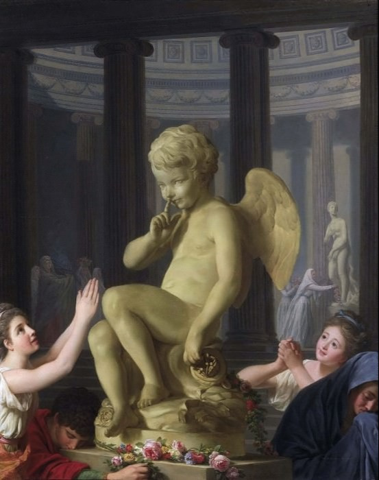 Alexander Roslin. Worship of Cupid