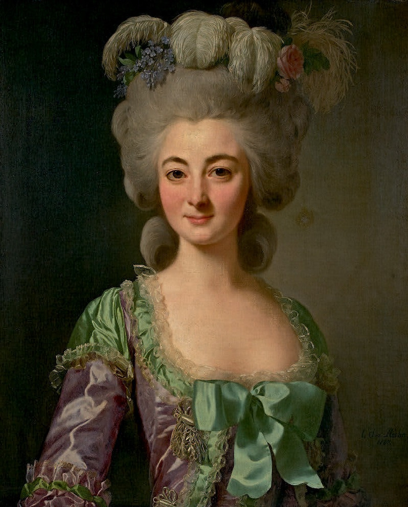 Alexander Roslin. Henriette Agatha Rose Foch, née de Mondion